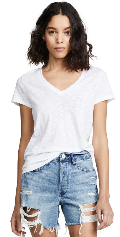 Goldie Classic V Tee White