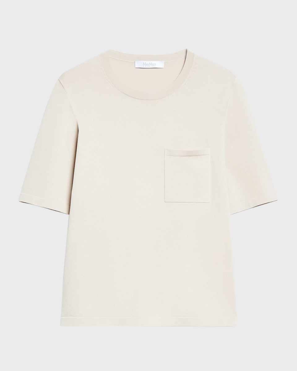 Tahiti Crewneck Viscose T-Shirt