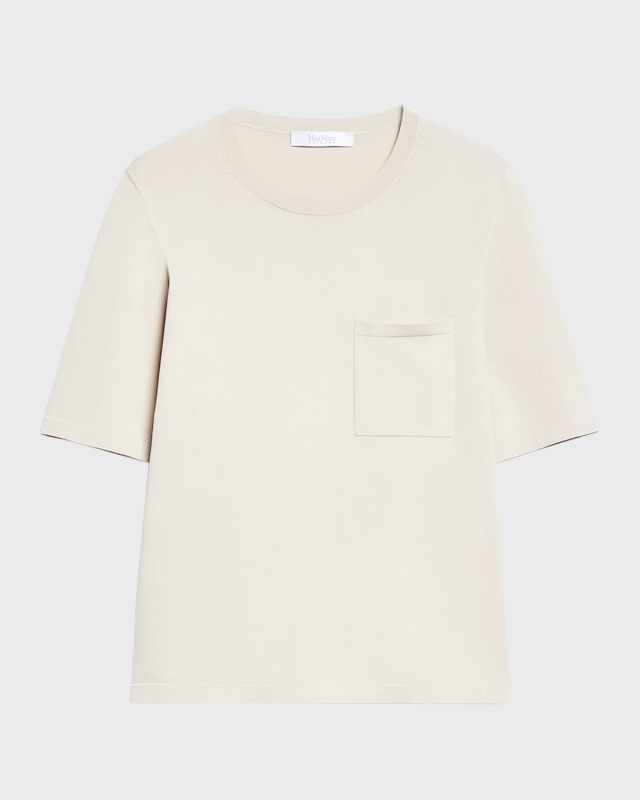 Tahiti Crewneck Viscose T-Shirt