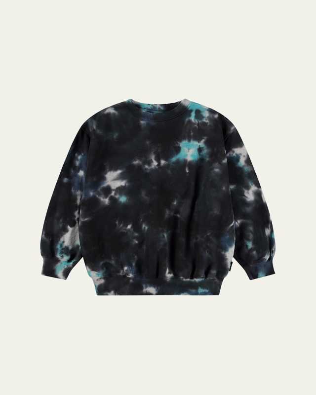 Boy's Monti Tie Dye Sweatshirt, Size 4-