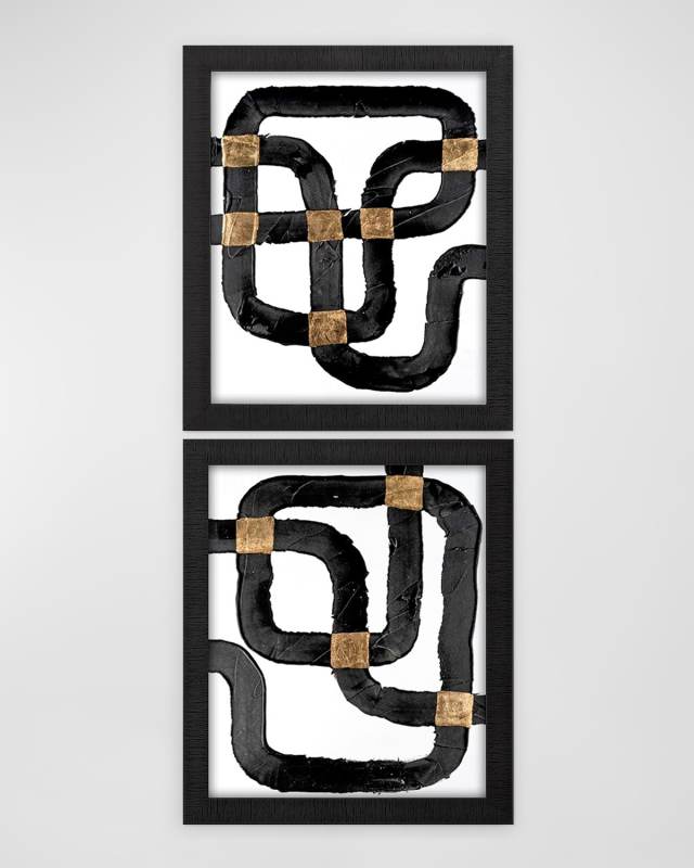 "Metro Path II" Giclees, Set of 2