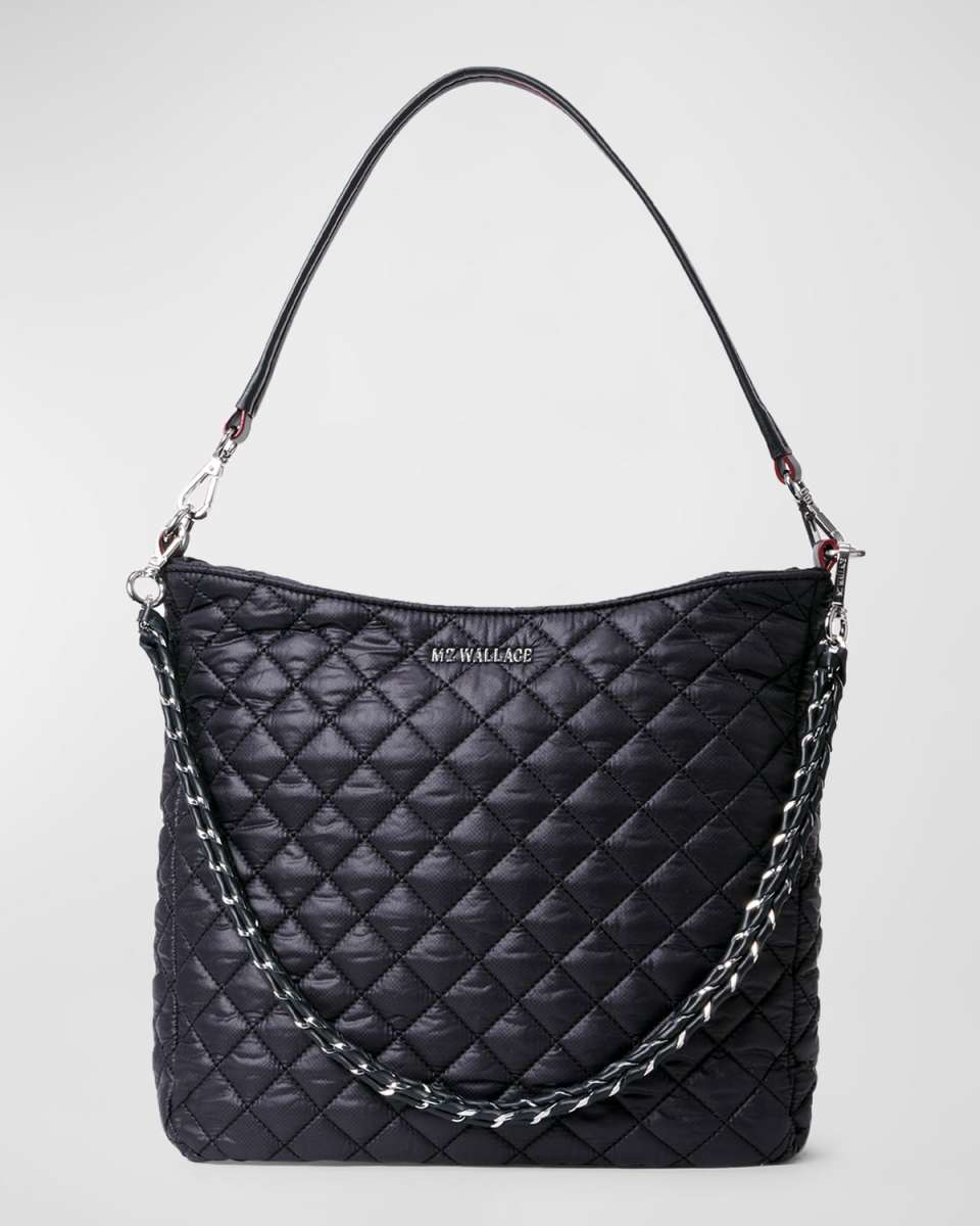 Crosby Quilted Hobo Shoulder Bag