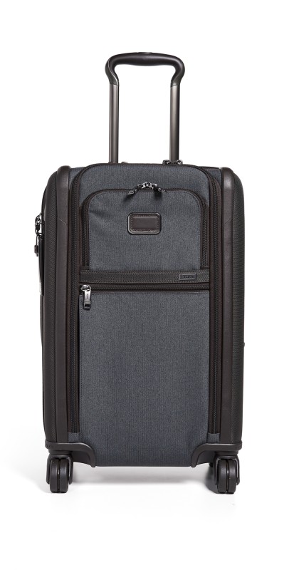 TUMI Alpha International Dual Access 4 Wheel Carry On Suitcase Anthracit