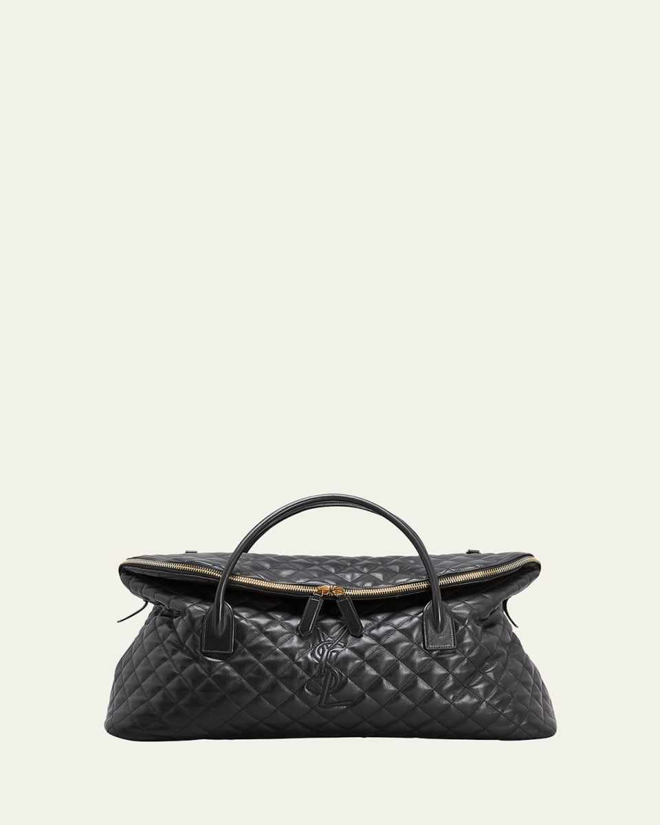 Es Giant YSL Travel Bag in Smooth Quilted Leather