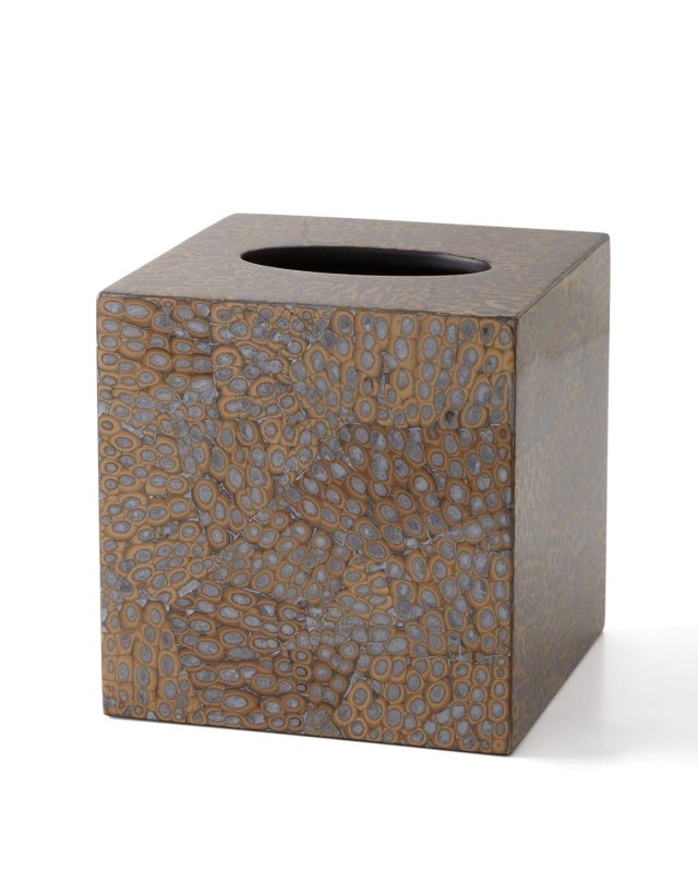 Callas Silver Tissue Box Cover