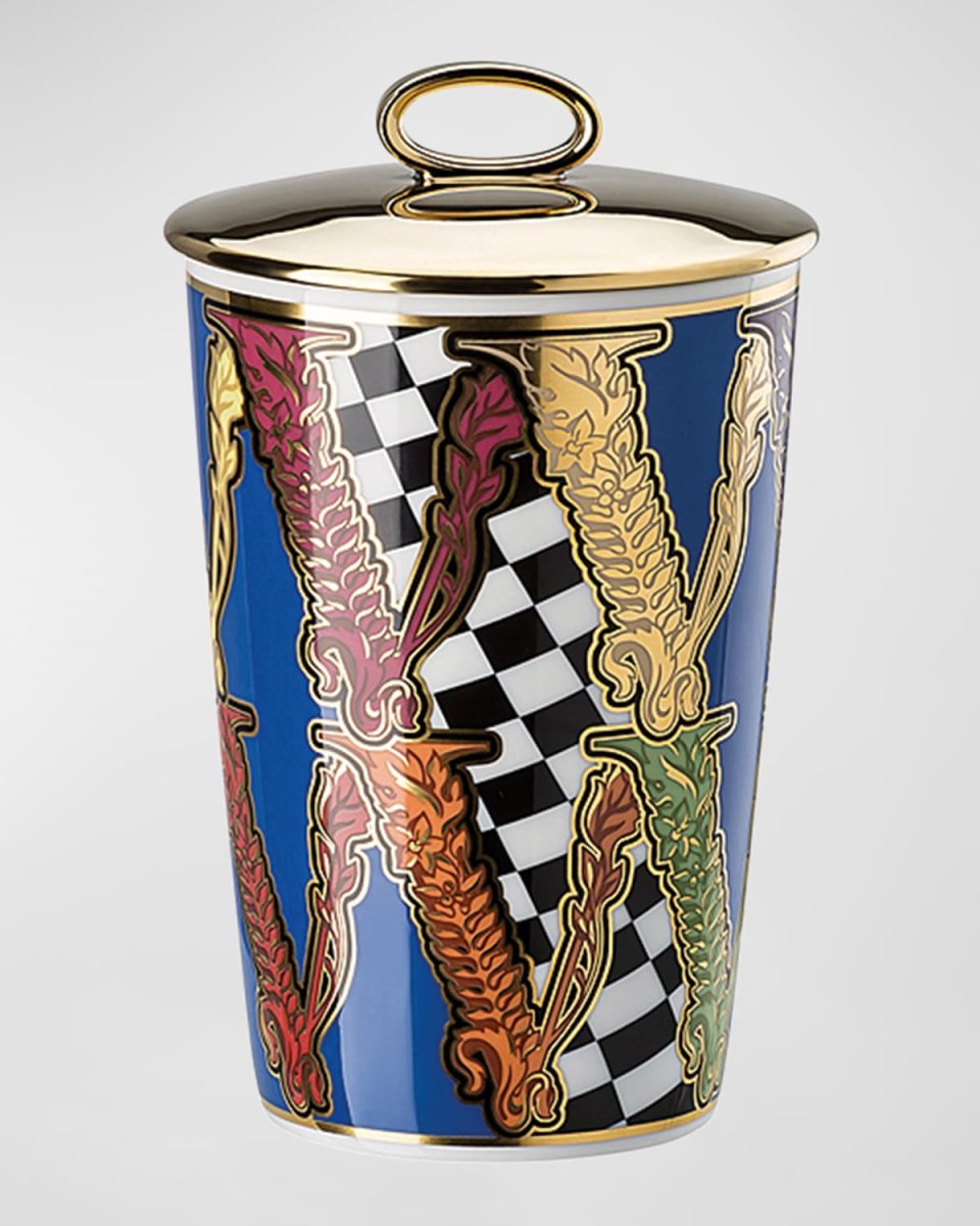 Virtus Scented Votive Candle with Lid
