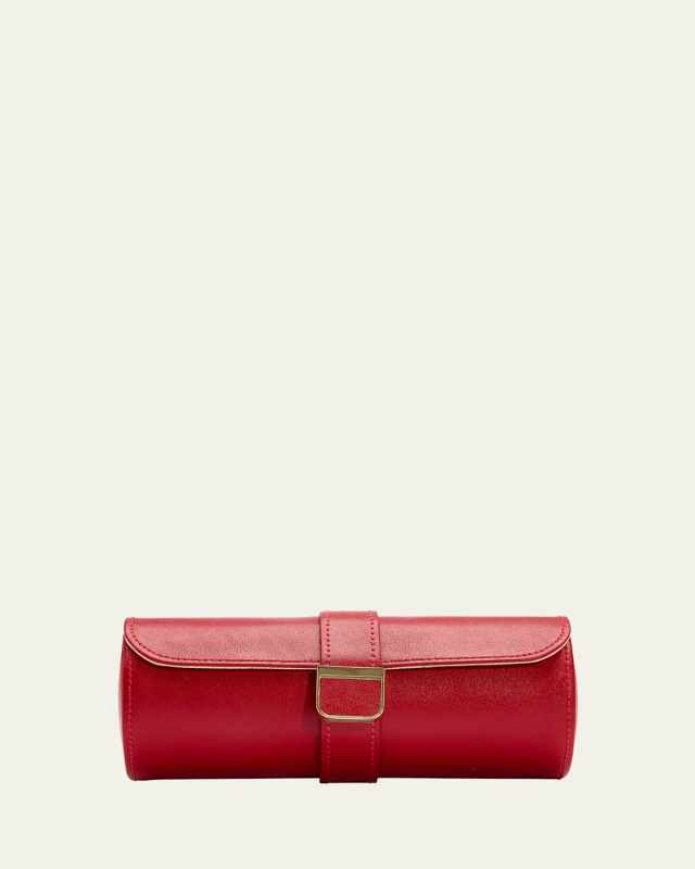 Palermo Double Watch Roll & Jewelry Pouch