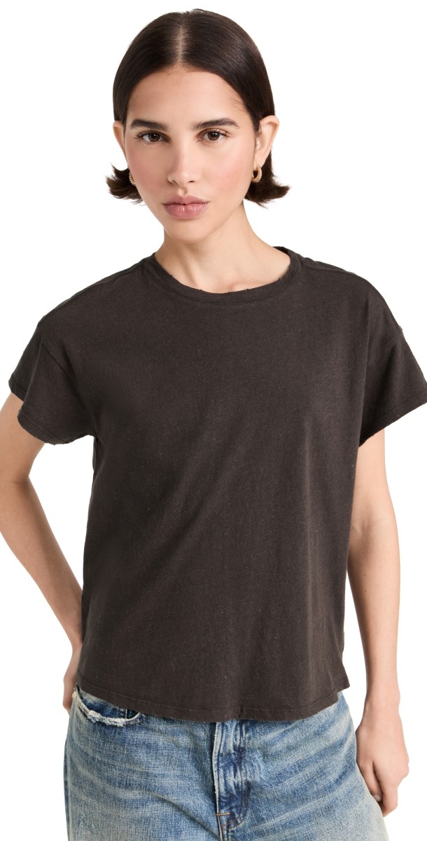 PAIGE Ren Tee Faded Black
