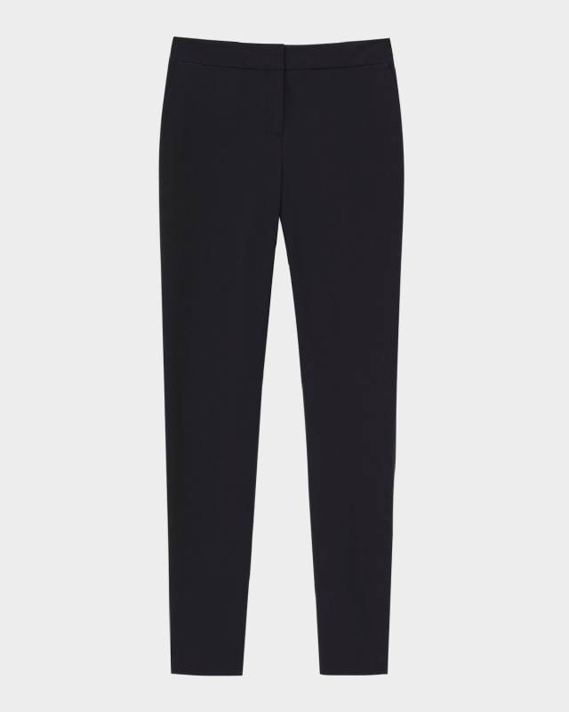 Manhattan Cropped Stretch Twill Skinny Pants