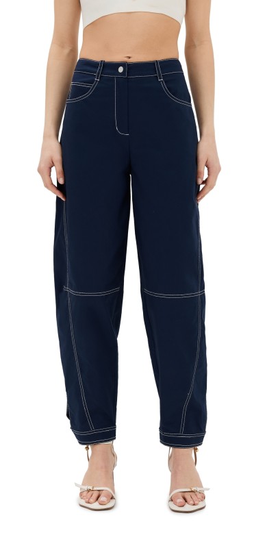 SIMKHAI Kairi Curved Leg Pants Midnight