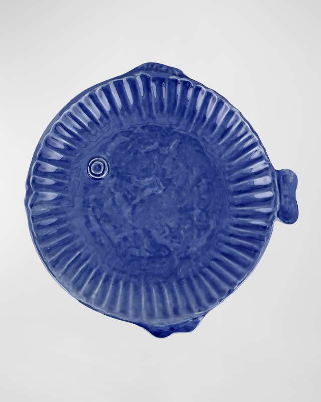 Pesce Serena Cobalt Salad Plate