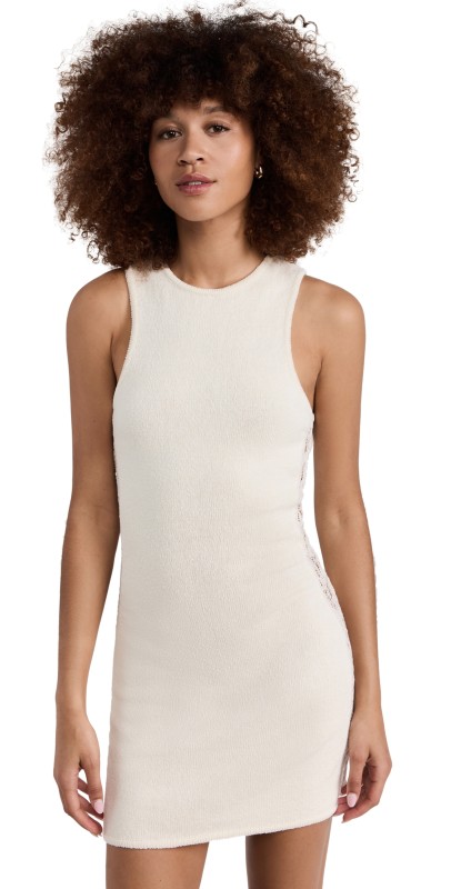 Le Kasha Abri Fitted Dress White