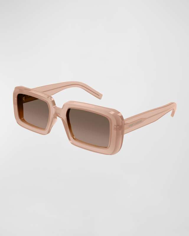 Sunrise Thick Rectangle Acetate Sunglasses