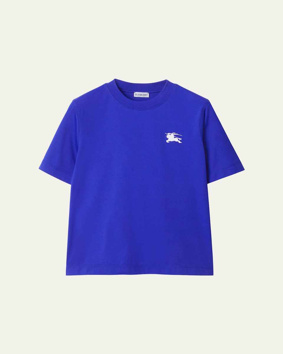 EKD Embroidered Tee, Blu