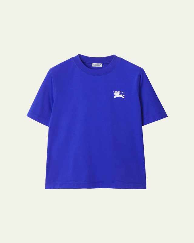 EKD Embroidered Tee, Blu