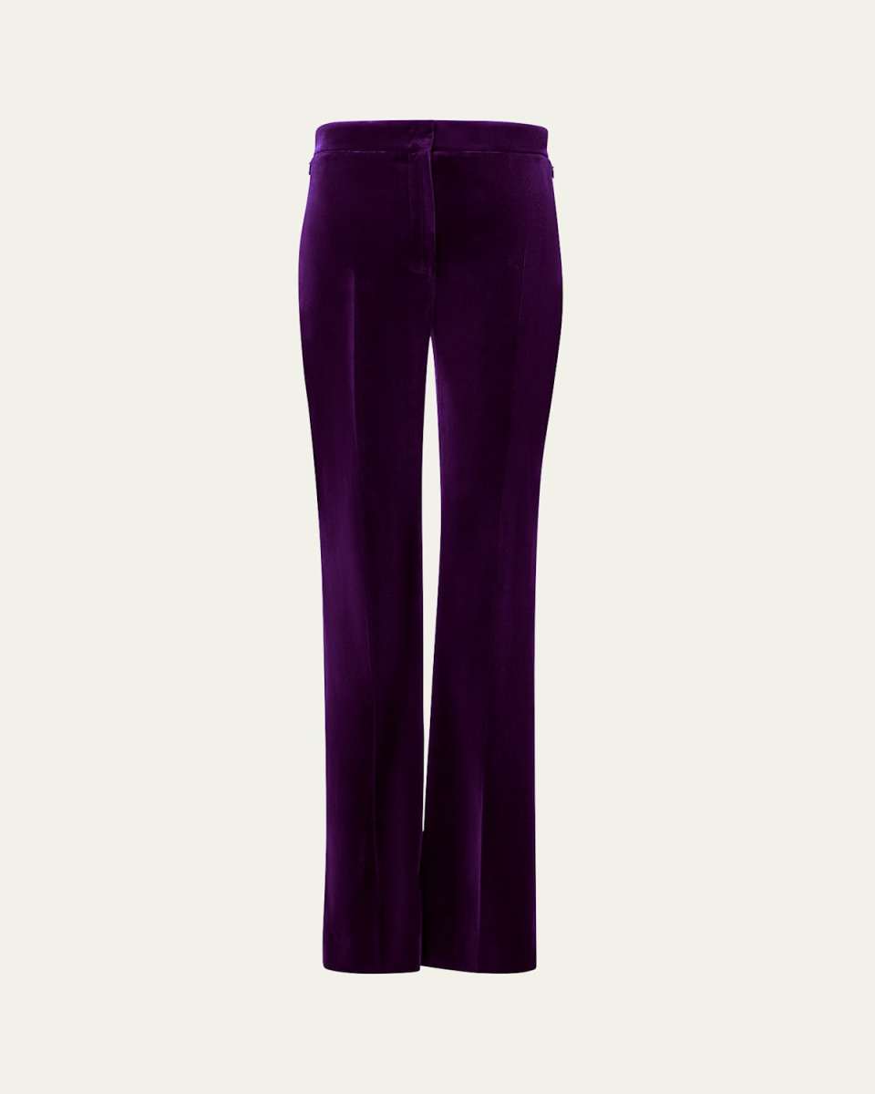 Carl Stretch Velvet Pants