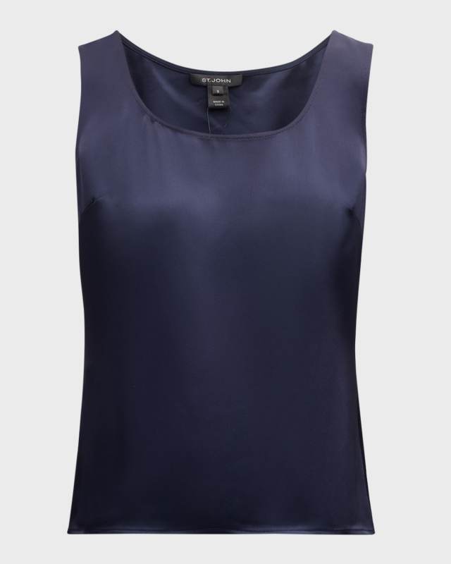 Liquid Satin Tank Top