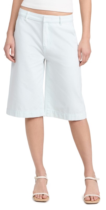 Vince Spring Twill Long Shorts Celestine