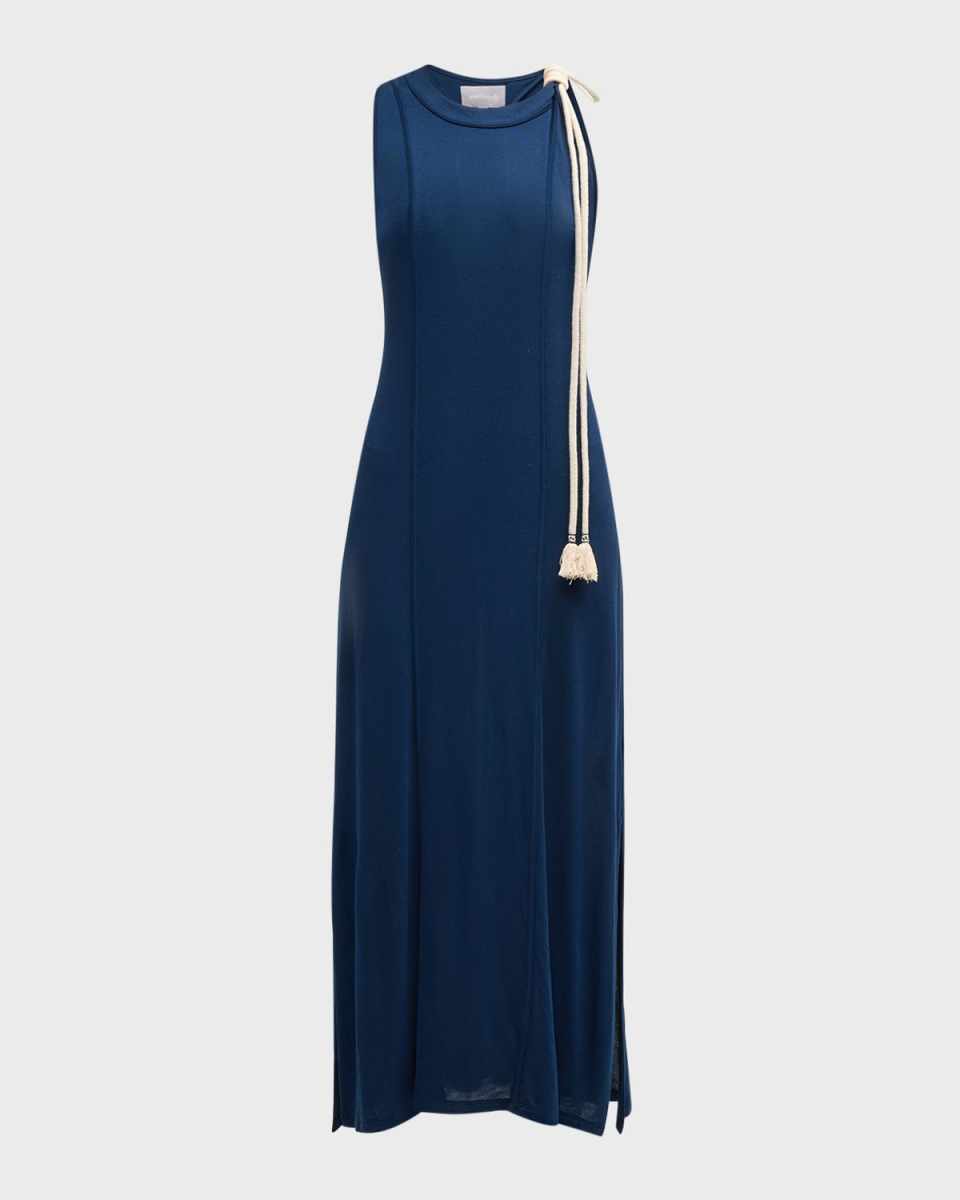 Levu Pintuck Maxi Dress