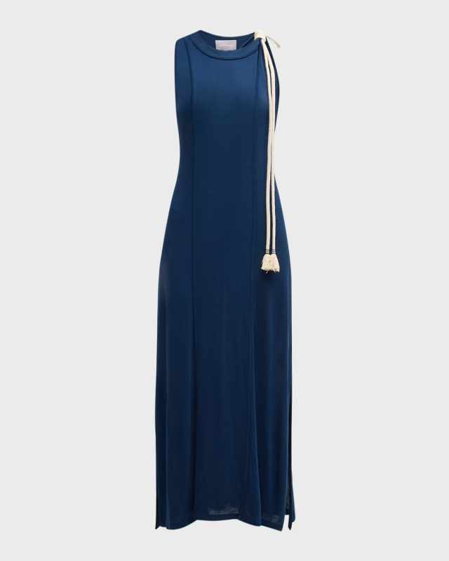 Levu Pintuck Maxi Dress