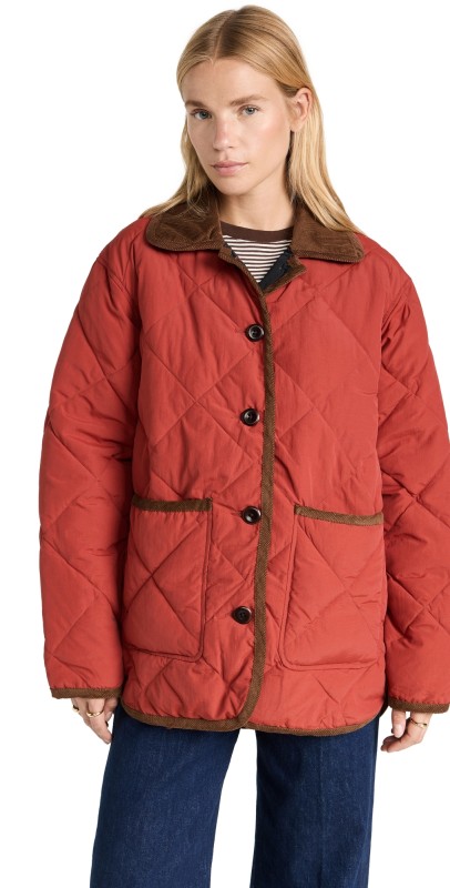 Alex Mill Work Jacket Firebrick