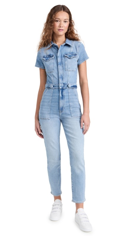 Good American Fit For Success Jumpsuit Blue274