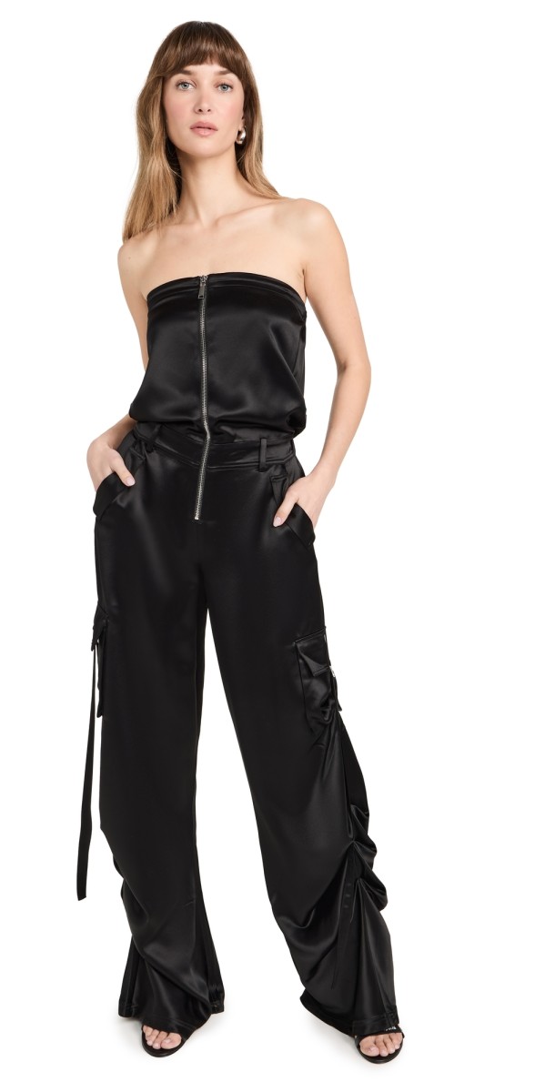 Retrofête Estrella Jumpsuit Black