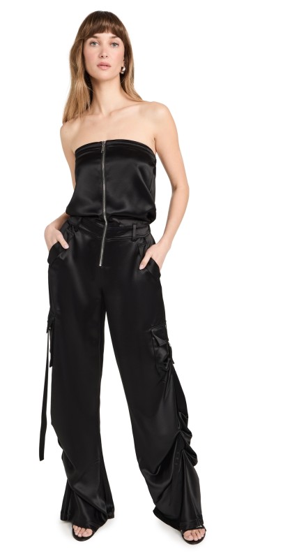Retrofête Estrella Jumpsuit Black