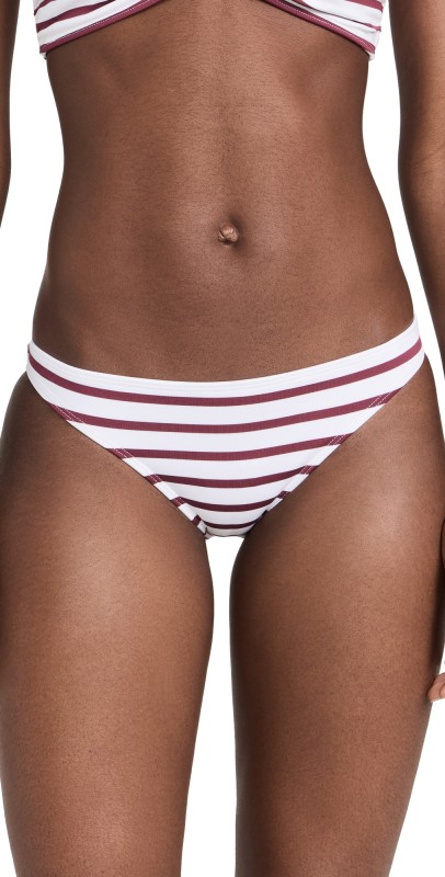 A. L.C. Amber Bikini Bottoms Off White/Syrah