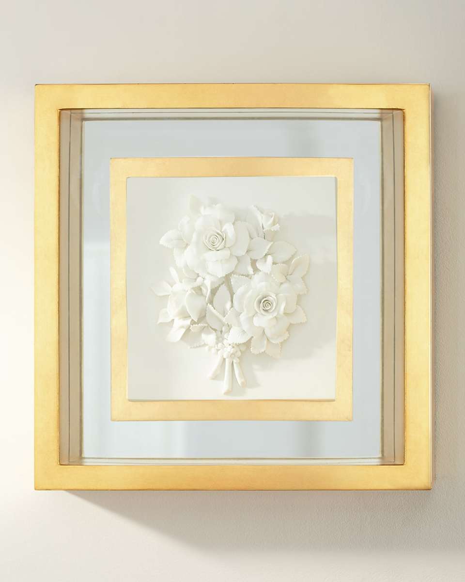 "Botanical Porcelain III" Wall Art
