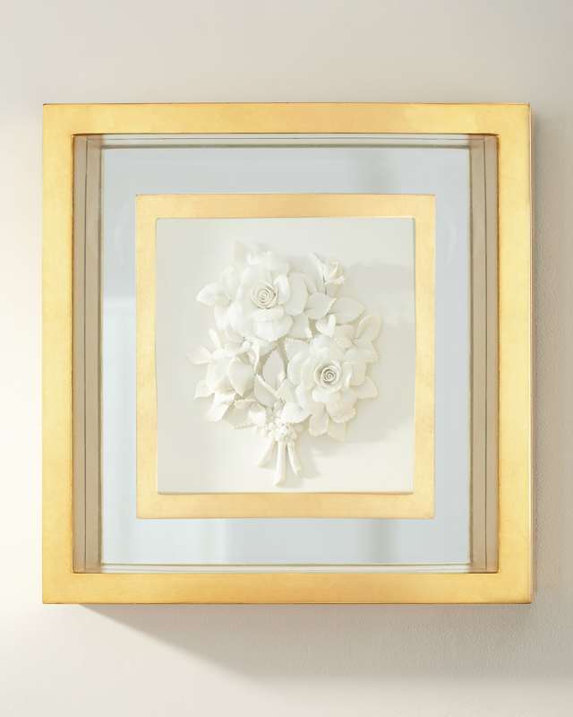 "Botanical Porcelain III" Wall Art