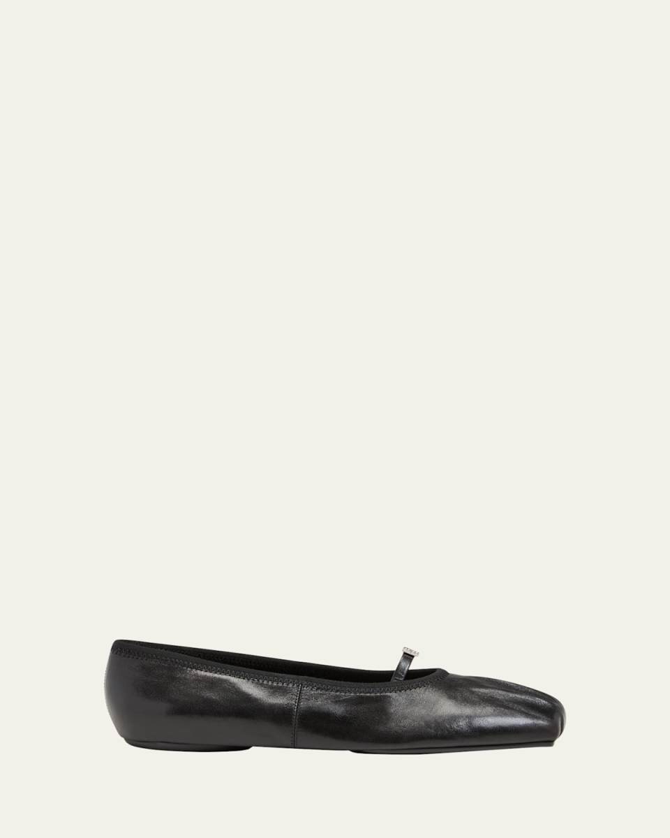 Calfskin 4G Ballerina Flats