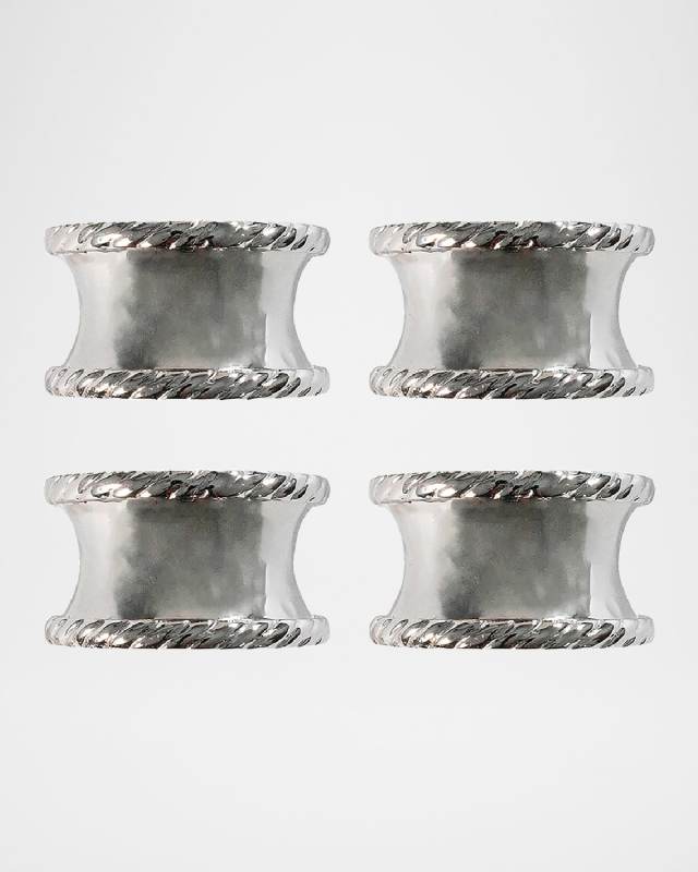Graham Napkin Rings, Set of 4