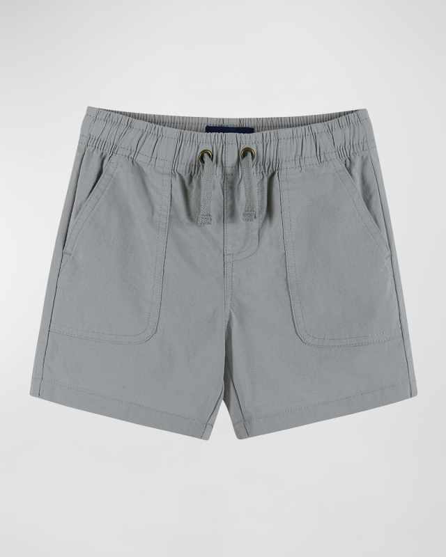 Boy's Ripstop Solid Shorts, Size 2T-7