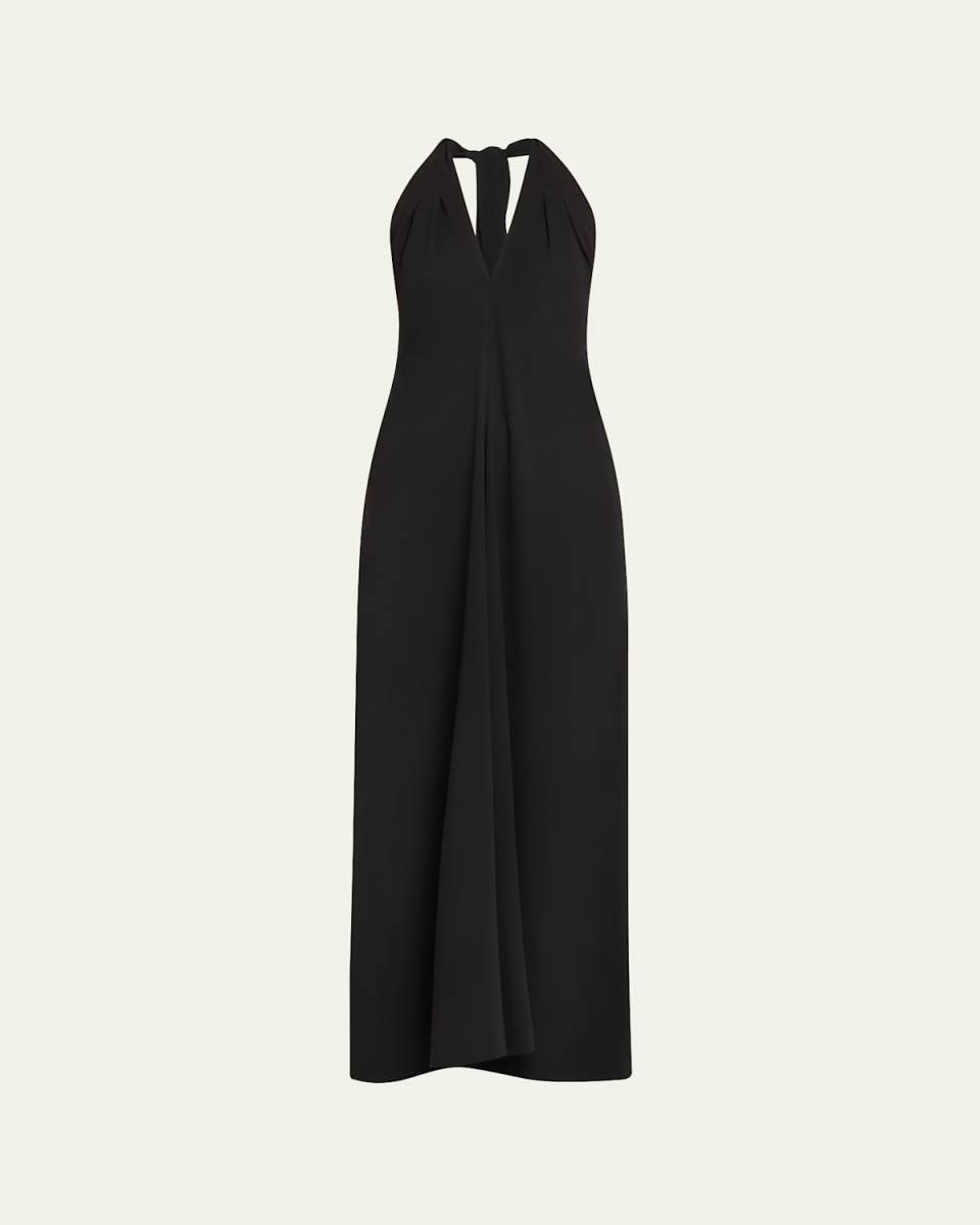 Wide-Leg Halter Jumpsuit