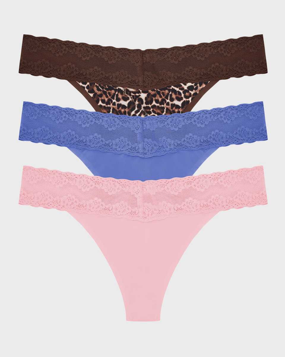 Three-Pack Bliss Perfection Thongs