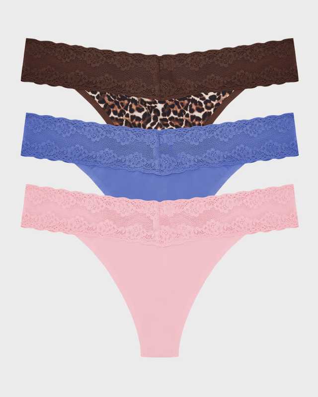 Three-Pack Bliss Perfection Thongs