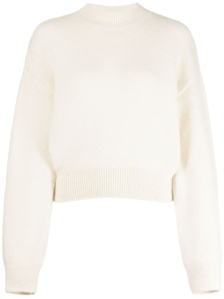 La Maille Jacquemus logo-intarsia jumper