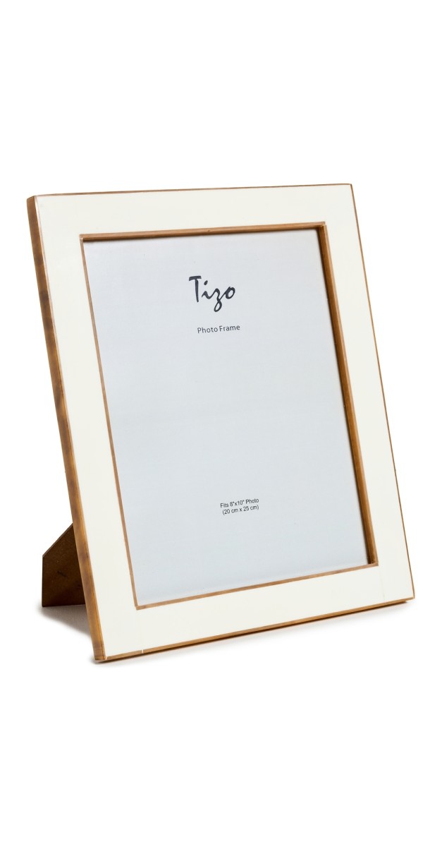 Tizo Design Bone and Resin Frame 8x10 Whit