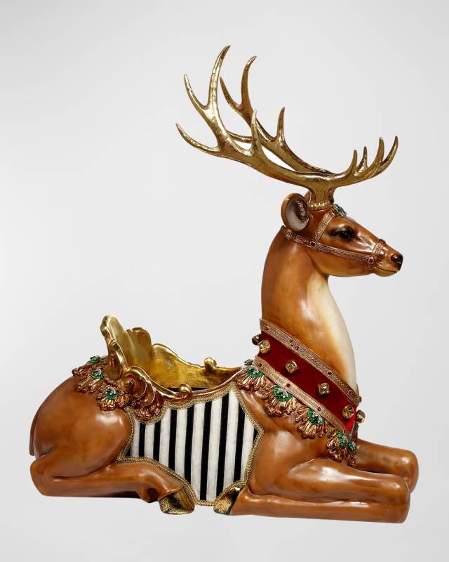 Sitting Deer, 43" x 45"