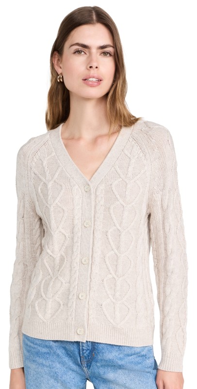 Splendid Adore Cardigan Oat Heather
