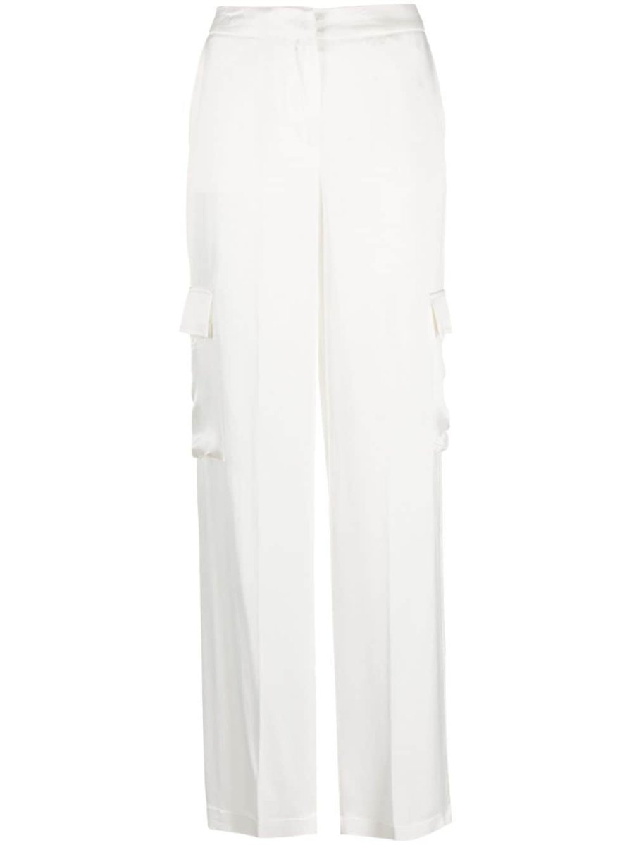 mid-rise palazzo pants