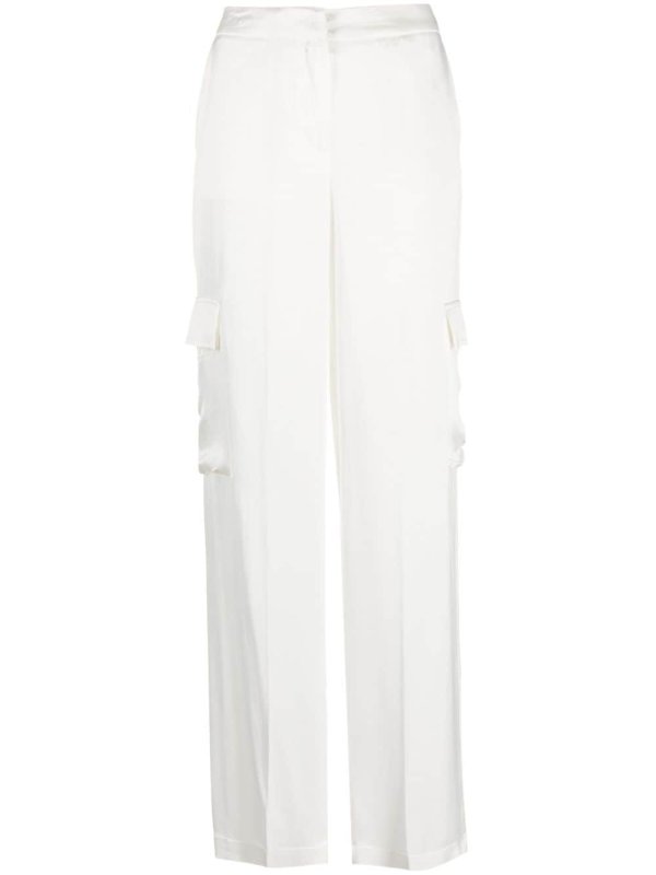 mid-rise palazzo pants