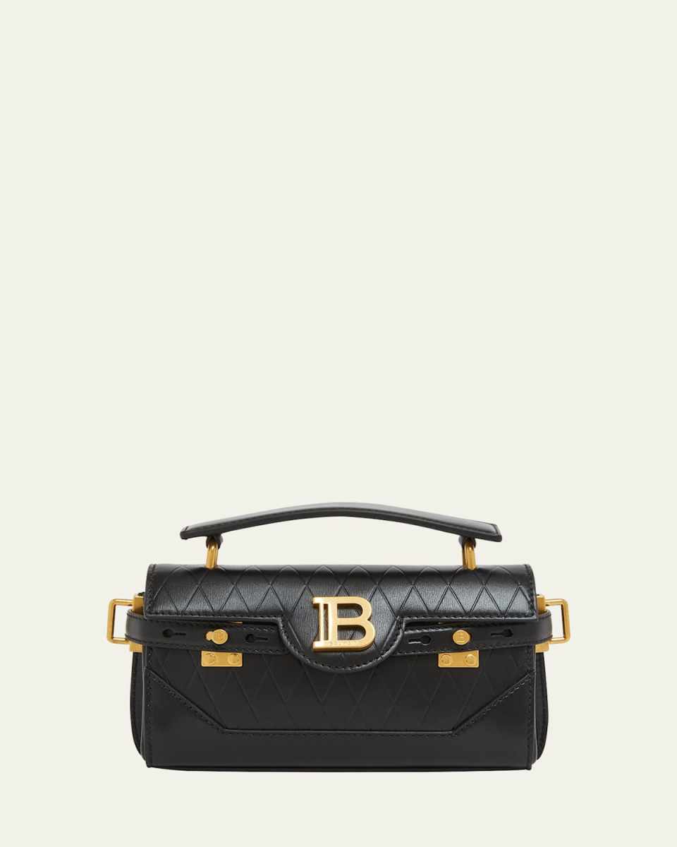 BBuzz 19 Grid-Embossed Crossbody Bag