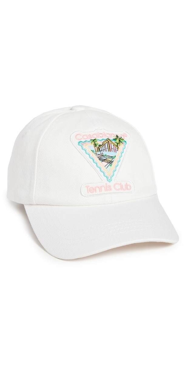 Casablanca Maison De Reve Patch Cap Whit