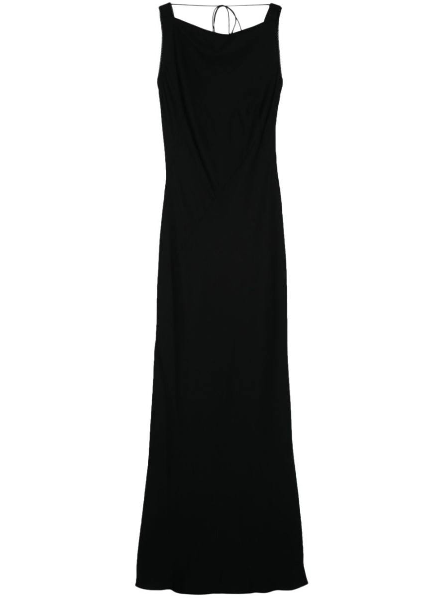 Anjea open-back maxi dress