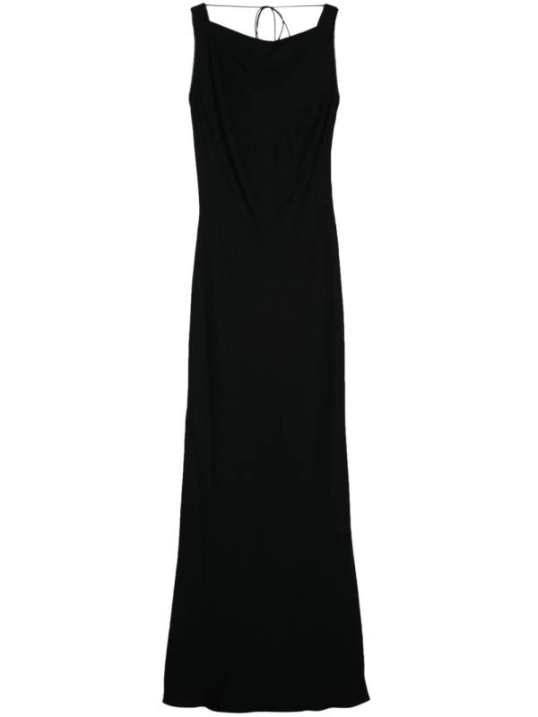 Anjea open-back maxi dress