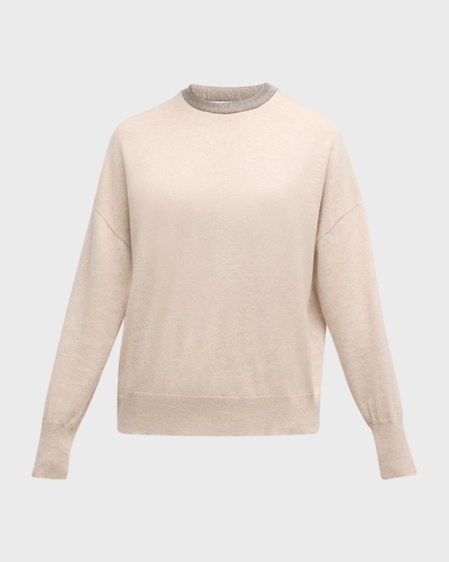 Thick Monili Crewneck Cashmere Sweat
