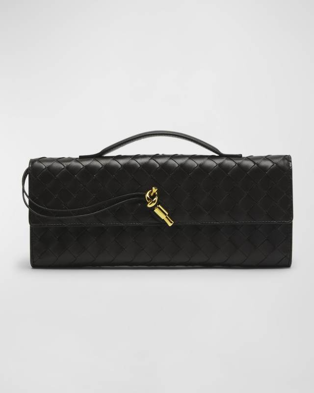 Long Andiamo Clutch Bag with Handle