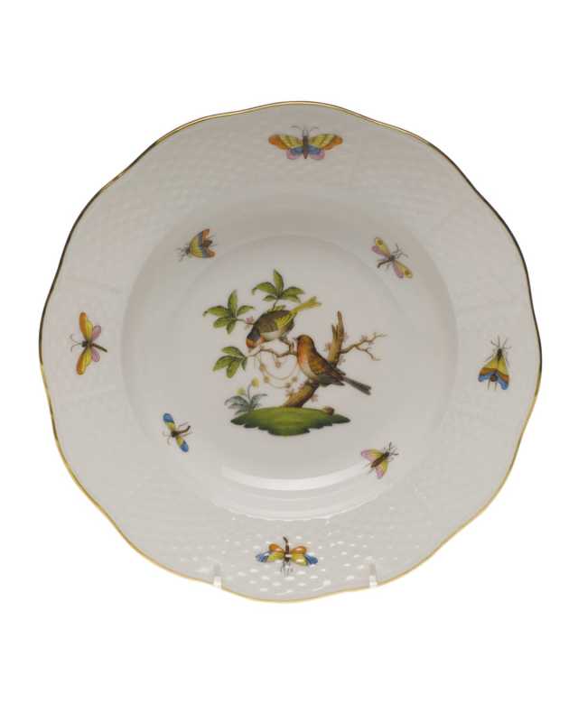 Rothschild Bird Motif 10 Rim Soup Plate